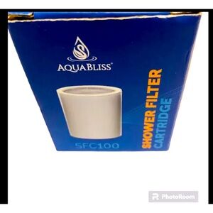 AquaBliss Replacement Cartridge for SFC100 Shower Filter Blissful Rejuvenation.